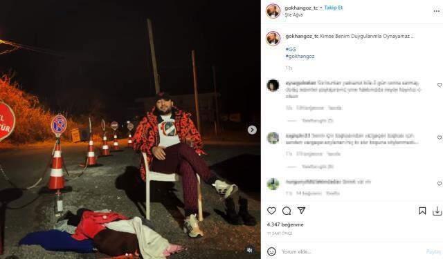 İhanet gerekçesiyle Fatoş Yelliler ile ayrılan Gökhan Göz, havaya ateş açtı