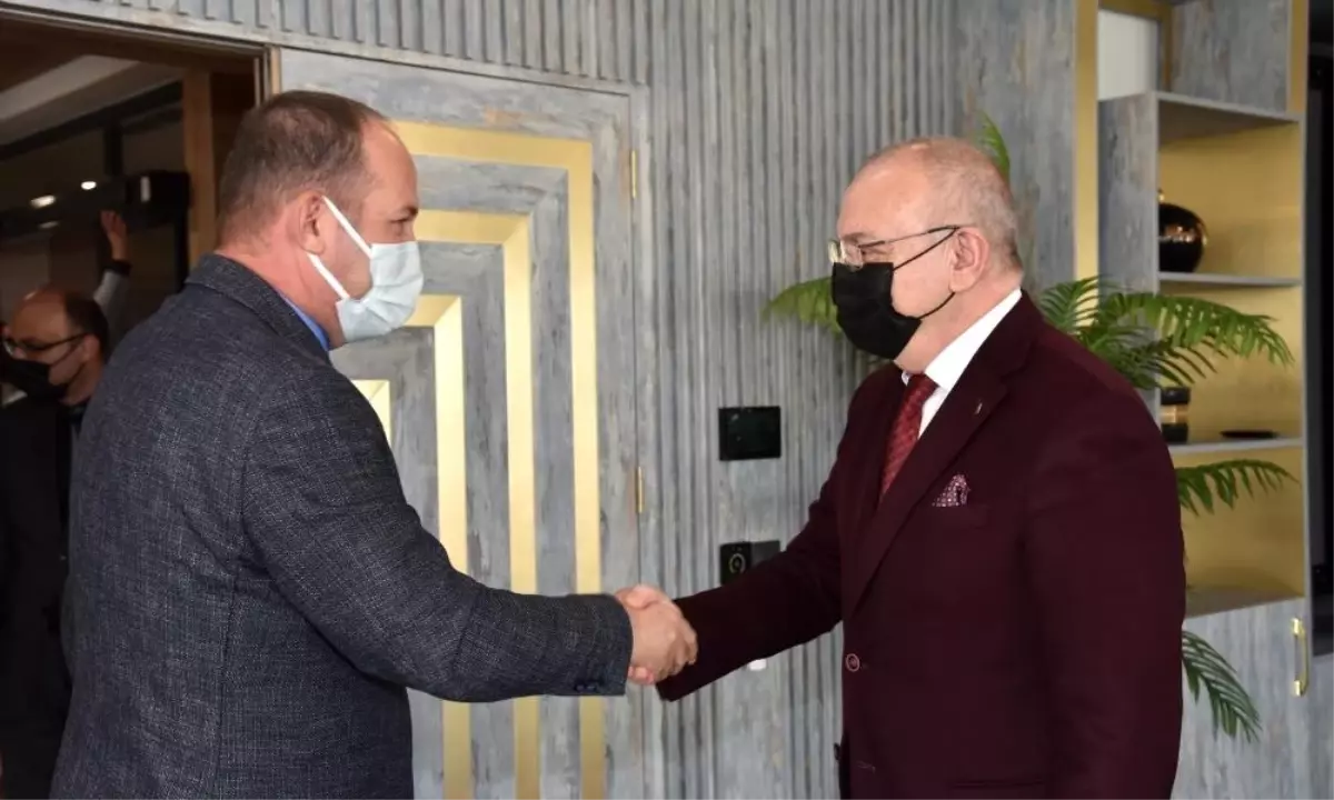 Yunusemre Kaymakamı Kantay'dan Başkan Ergün'e Ziyaret