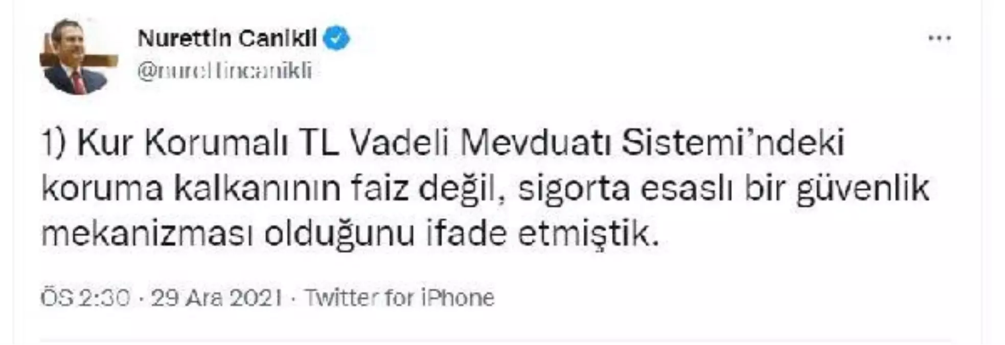 AK Parti'li Canikli: 'Örtülü faiz' değil, açık bir 'sigorta' işlemi