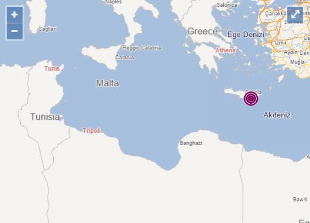 Akdeniz beşik gibi! 5,5'lik sarsıntının ardından bir şiddetli deprem daha