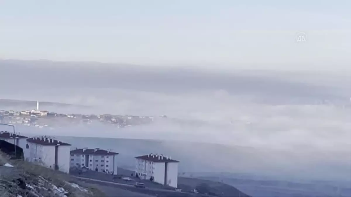 Başkentte sis