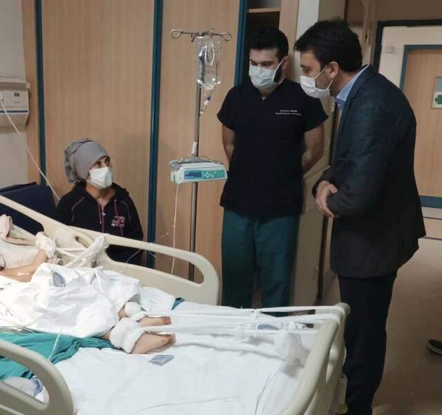 Pitbulların saldırısı sonrası doku nakli yapılan Asiye, servise alındı Pitbulların saldırısı sonrası doku nakli yapılan Asiye, servise alındı