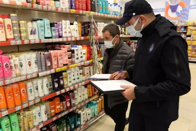 Zabıtadan marketlere fiyat denetimi
