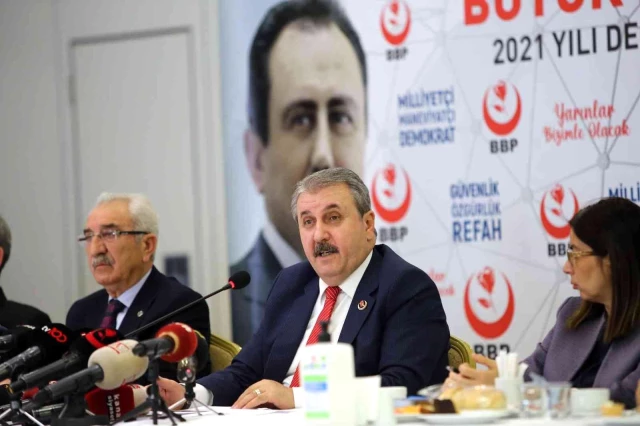BBP lideri Destici, açtı ağzını yumdu gözünü: HDP, PKK'nın partisidir, Selahattin Demirtaş bir teröristtir