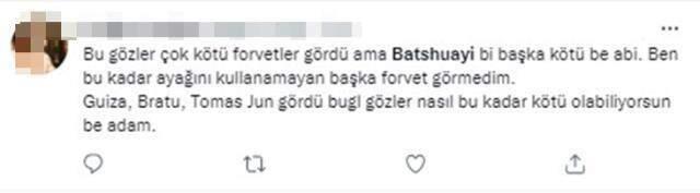 Beşiktaş taraftarının Batshuayi'ye gösterdiği tepkinin haddi hesabı yok: Beceriksiz Beşiktaş taraftarının Batshuayi'ye gösterdiği tepkinin haddi hesabı yok: Beceriksiz