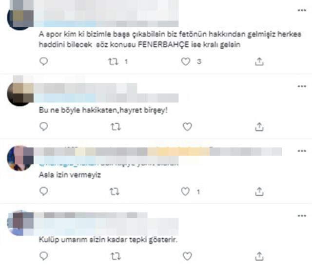 Olay iddia taraftarları çılgına çevirdi! F.Bahçe üyesi, A Spor rejisinin konuşmalarını paylaştı Olay iddia taraftarları çılgına çevirdi! F.Bahçe üyesi, A Spor rejisinin konuşmalarını paylaştı