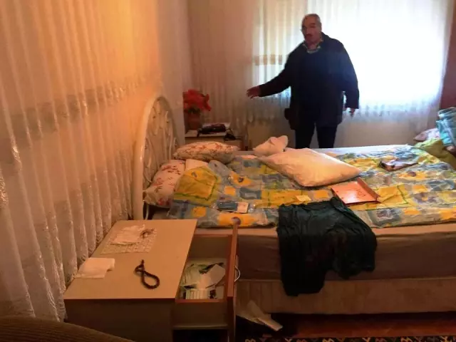 İzne gelen gurbetçi, evinin soyulduğunu görünce hayatının şokunu yaşadı