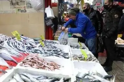 Balıkçılardan yeni yıla mutlu başlangıç