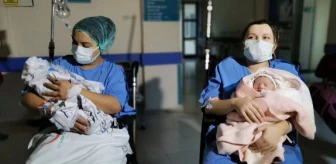 Ordu'da yeni yılın ilk bebekleri 'Masal Duru' ile 'Yaşar Aras'