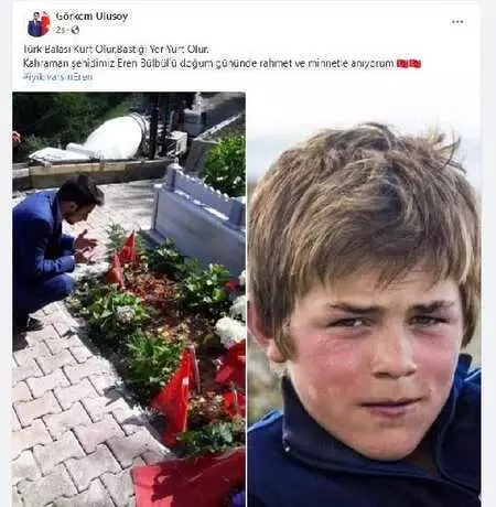 Son dakika haber! Şehit Eren Bülbül, doğum gününde anıldı