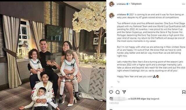 Anne sözü dinliyor! Cristiano Ronaldo, Instagram'dan ayrılık ateşini yaktı