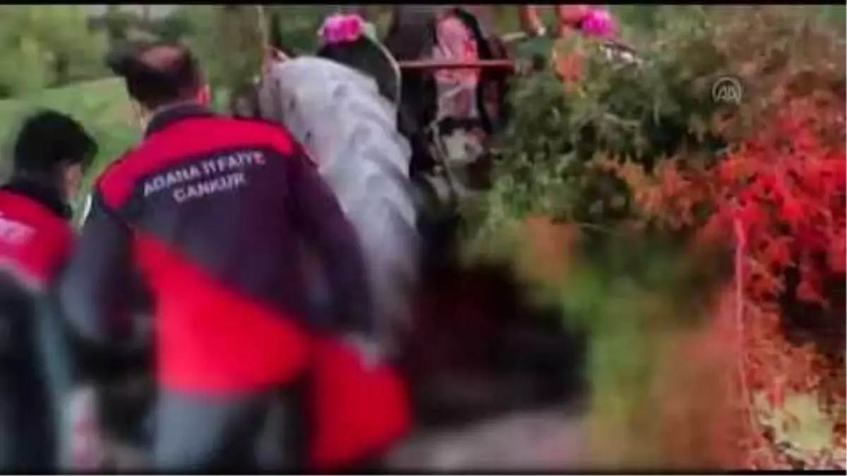Devrilen traktörün sürücüsü yaşamını yitirdi