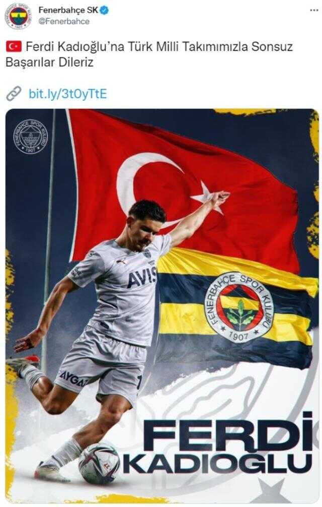 Ferdi Kadıoğlu'nun tercihi Türk Milli Takımı oldu