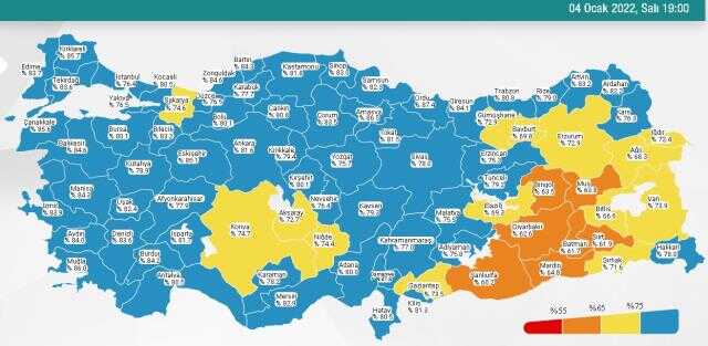 4 Ocak Salı 2022 korona tablosu... Bugünkü corona vaka sayısı açıklandı! 4 Ocak koronavirüsten kaç kişi öldü?