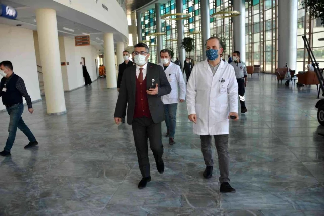 Erzurum Şehir Hastanesinde navigasyon dönemi başladı