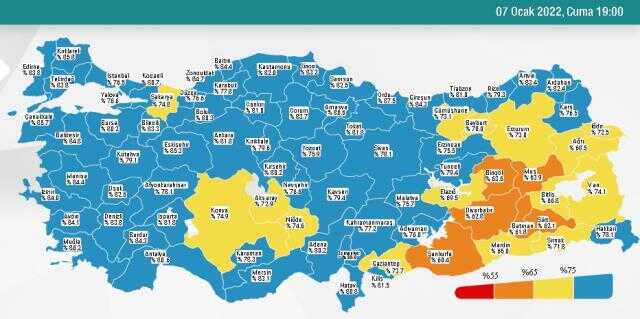7 Ocak Cuma 2022 korona tablosu... Bugünkü corona vaka sayısı açıklandı mı? 7 Ocak koronavirüsten kaç kişi öldü?