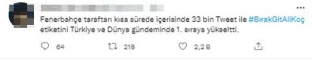 Tarihte eşi benzeri görülmemiş çağrı! Ali Koç, Türkiye ve dünya gündeminde zirvede