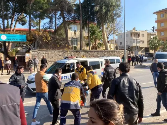 Doğuma giden karısını motosikletle takip eden gence otomobil çarptı