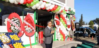 FİSKOBİRLİK'in 36. marketi Giresun'un Piraziz ilçesinde açıldı