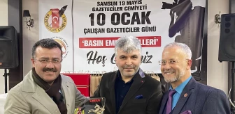 Samsun'da 'Basın Emek Ödülleri' programı düzenlendi