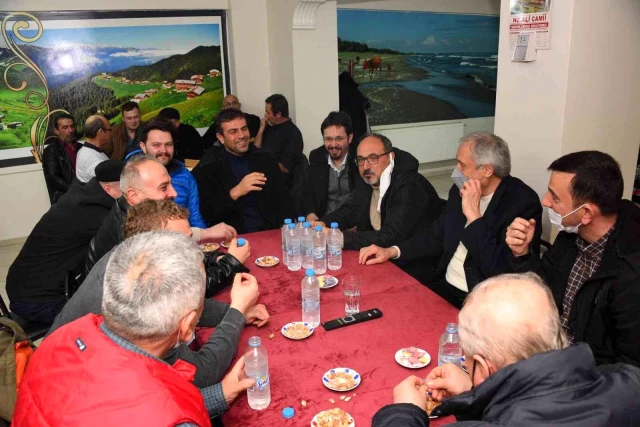 Başkan Bakkalcıoğlu vatandaşlar ile buluştu