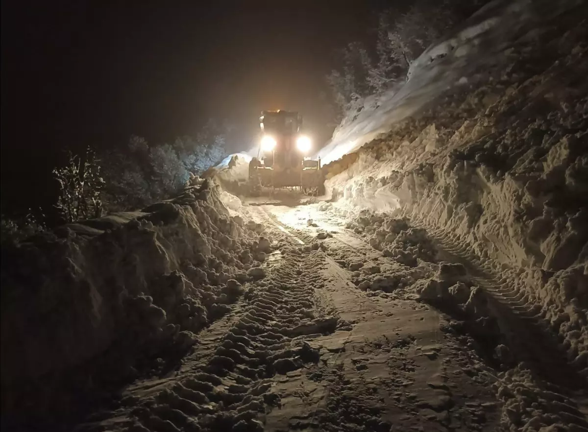 Van'da kar nedeniyle mahsur kalanların yardımına ekipler yetişti