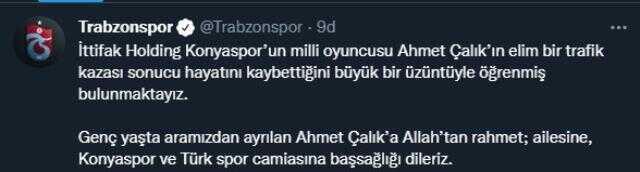 Galatasaray'dan duygusal paylaşım! Eski oyuncusu Ahmet Çalık'a veda etti Galatasaray'dan duygusal paylaşım! Eski oyuncusu Ahmet Çalık'a veda etti