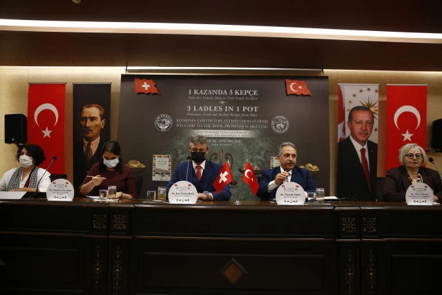 İsviçre'nin Ankara Büyükelçisi Ruch, Kayseri'de yemek kitabı tanıtımına katıldı Açıklaması