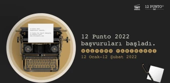 '12 Punto 2022' Başvuruları Bugün Başladı