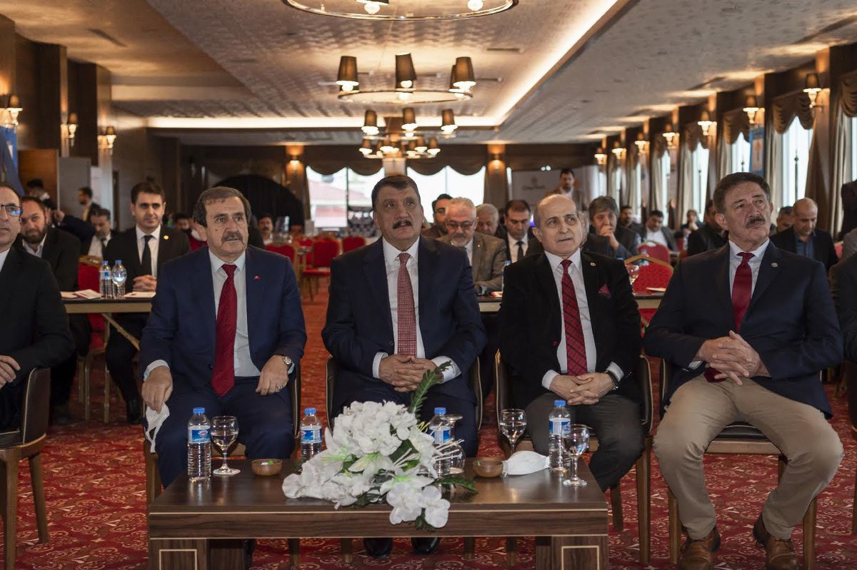 Başkan Gürkan,TÜSEKON'un düzenlediği programa katıldı