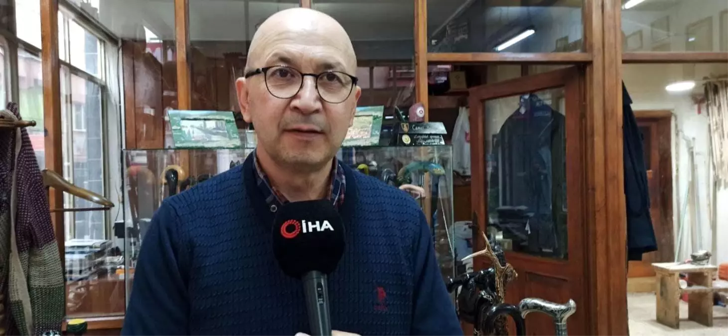 Devrekli baston ustasına 'Yaşayan İnsan Hazineleri' ödülü