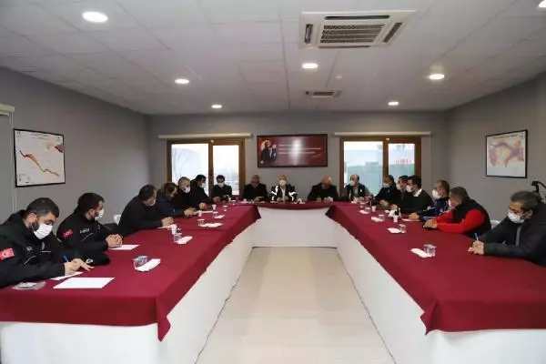 Kartal'da olası kar yağışına karşı önlemler alındı
