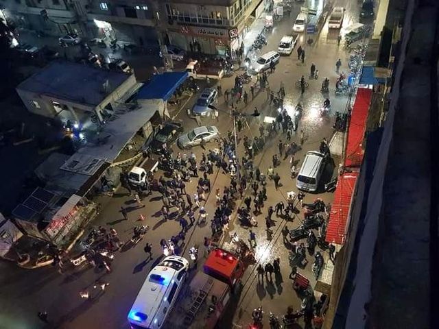 Fırat Kalkanı Harekatı bölgesinde farklı noktalarda 3 bombalı saldırı: 1 ölü, 6 yaralı