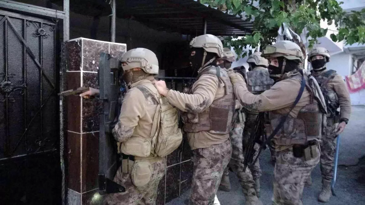 Bursa'da suç örgütü operasyonunda 5 tutuklama