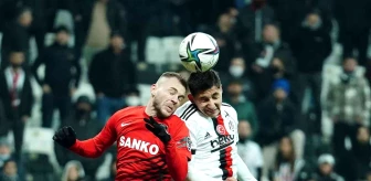 Spor Toto Süper Lig: Beşiktaş: 0 Gaziantep FK: 0 (İlk yarı)