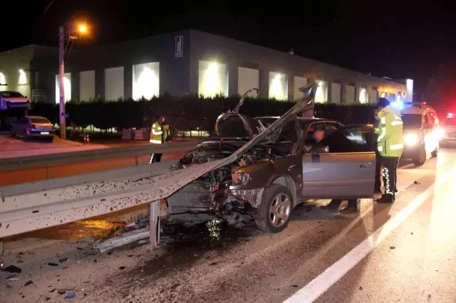 Mucize kurtuluş! Hurda yığınına dönen araçtan burnu bile kanamadan kurtuldu