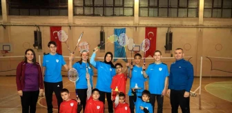 Pamukkale Belediye Spor Kulübü'nün engelli badminton takımı faaliyete geçti