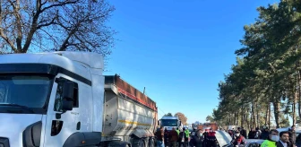Aydın'da zincirleme trafik kazası: 10 yaralı