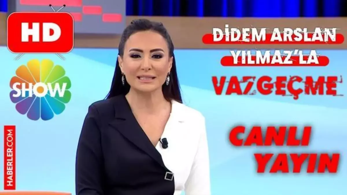 Didem Arslan'la Vazgeçme canlı izle! 20 Ocak Perşembe Didem Arslan' Yılmaz'la Vazgeçme HD donmadan Show TV canlı izleme ekranı!