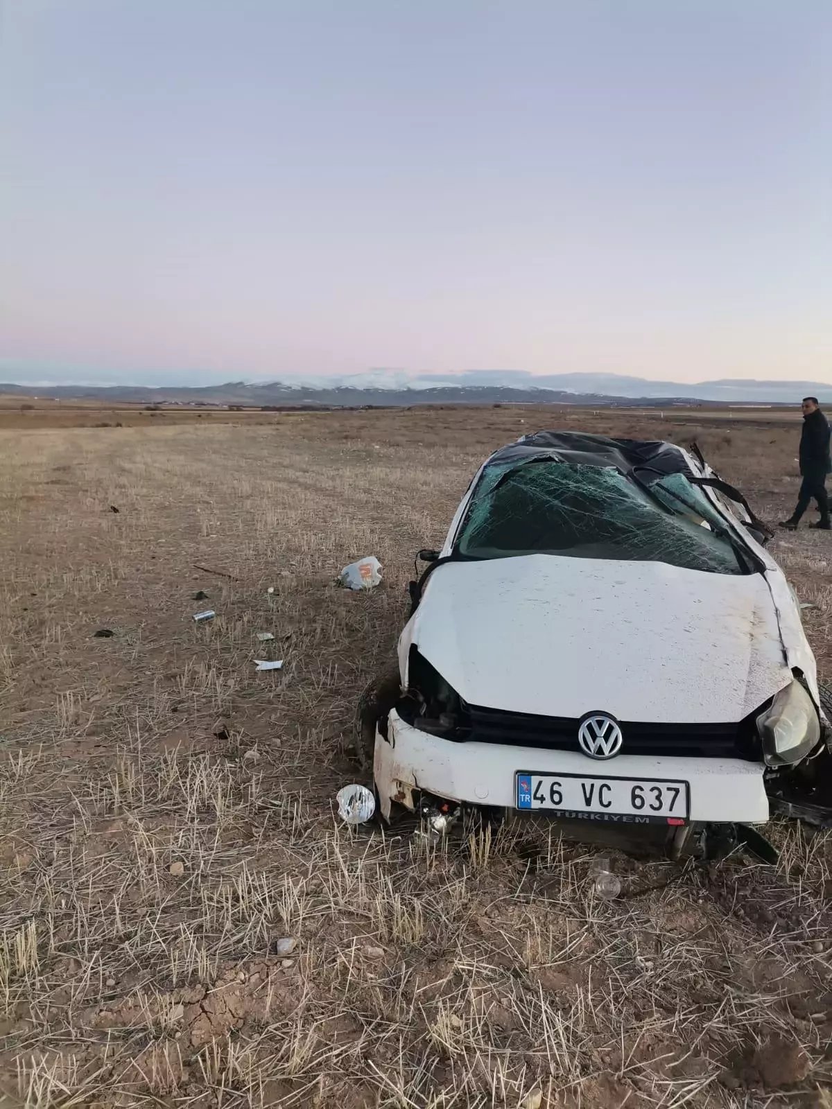 Son dakika: Kahramanmaraş'ta otomobilin devrilmesi sonucu 1 kişi hayatını kaybetti