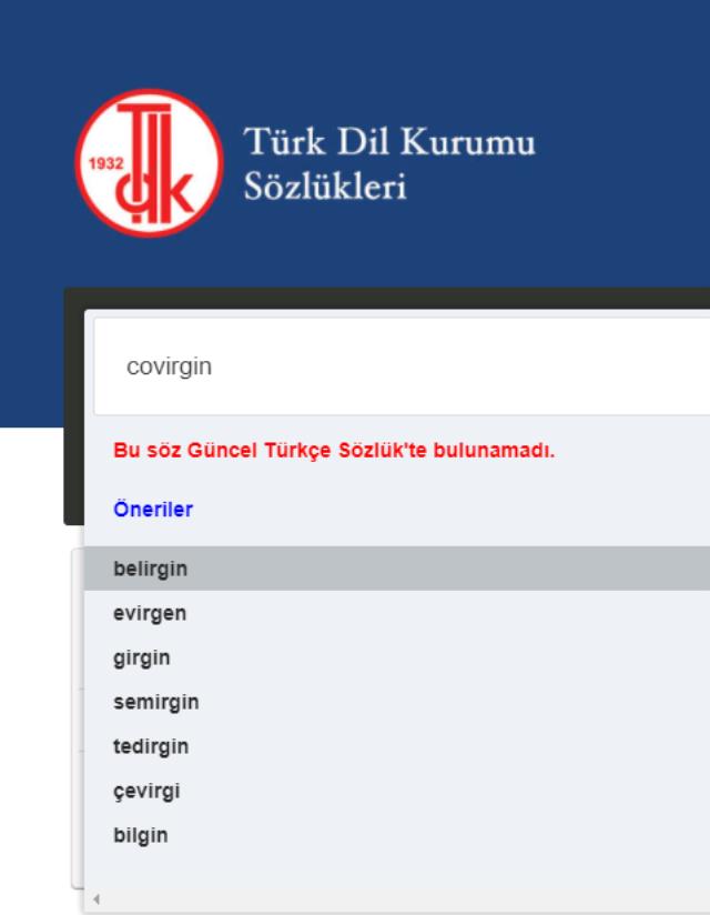 Koronavirüse yakalanmayan kişiler için kullanılan ''Covirgin'' kelimesinin sözlüğe girdiği iddiası