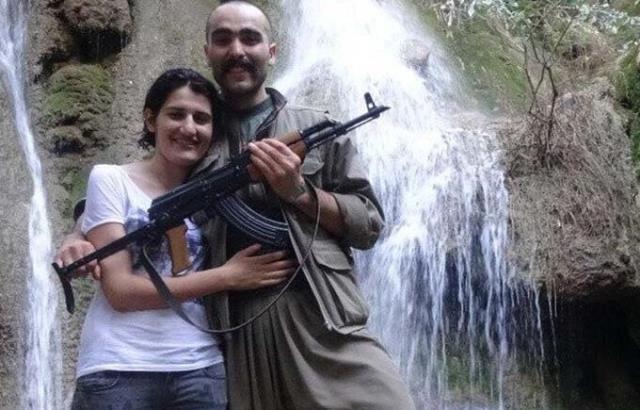Semra Güzel'in PKK'lı teröristle çekildiği fotoğraflar HDP'nin kapatma davasına eklendi