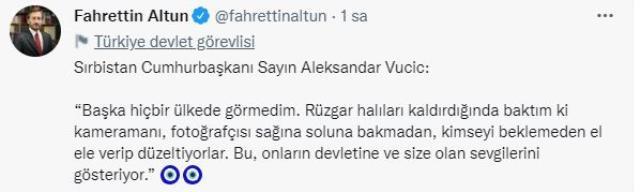 Sırbistan Cumhurbaşkanı Vucic, Türkiye ziyaretinde en etkilendiği olayı Erdoğan'a anlattı Sırbistan Cumhurbaşkanı Vucic, Türkiye ziyaretinde en etkilendiği olayı Erdoğan'a anlattı