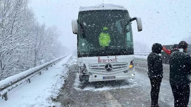 TEM'de 7 araçlı zincirleme kaza
