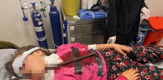 Son dakika haberleri | İnşaatta düşüp boğazına demir saplanan küçük Seçil, yaşam mücadelesini kazandı