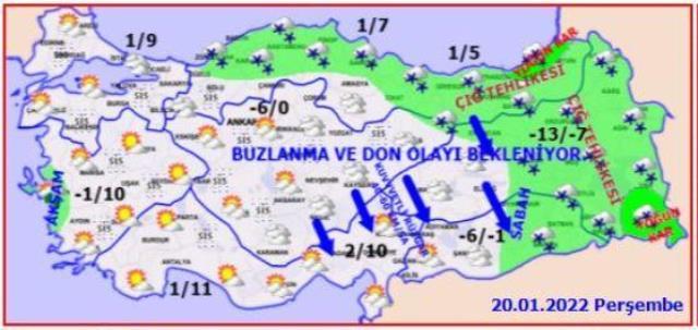 Meteoroloji 7 günlük hava raporunu yayımladı! İstanbul dahil birçok ilde kar yağışı günlerce sürecek