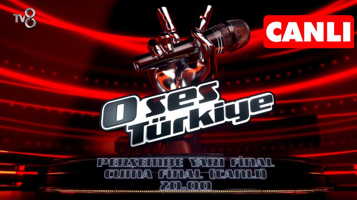 O Ses Türkiye CANLI izle! 20 Ocak O Ses Türkiye YARI FİNAL canlı izleme linki! TV8 canlı izle!