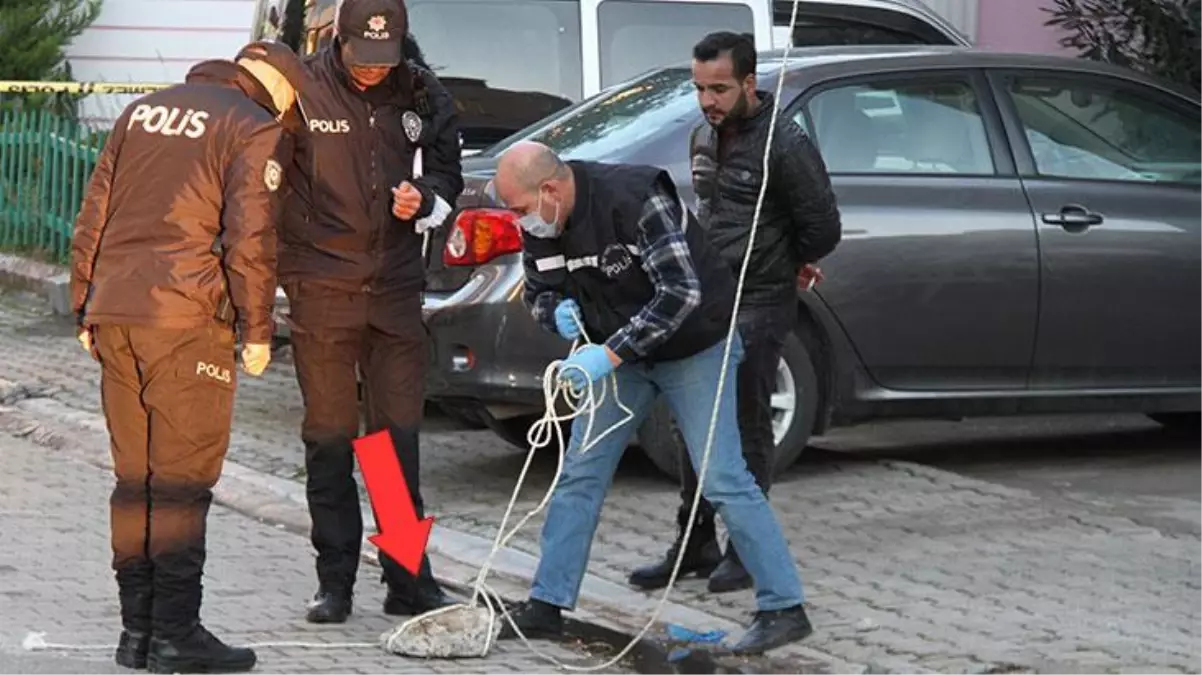 Rüzgarın etkisiyle çatıdan aşağı uçan 10 kiloluk taş, yoldan geçen kadını canından etti