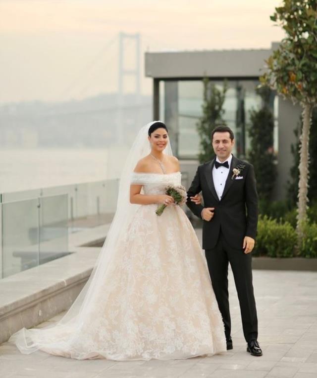 Ünlü iş insanı Bayram Yıldız ile Tuğçe Kara muhteşem bir düğünle evlendi