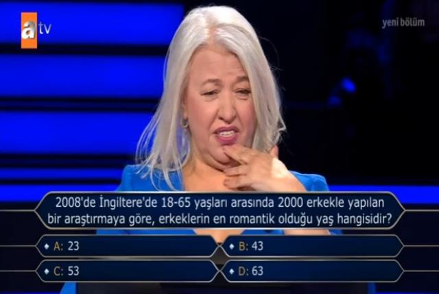 (2008'de İngiltere'de 18-65 yaşları arasında...) Kim Milyoner Olmak İster 21 Ocak Sorusu Cevabı Nedir? Kim Milyoner Olmak İster 50 Bin TL'lik soru!